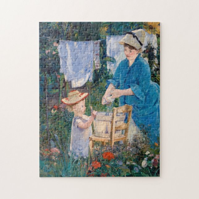 Quebra-cabeça Edouard Manet - Roupa (Vertical)