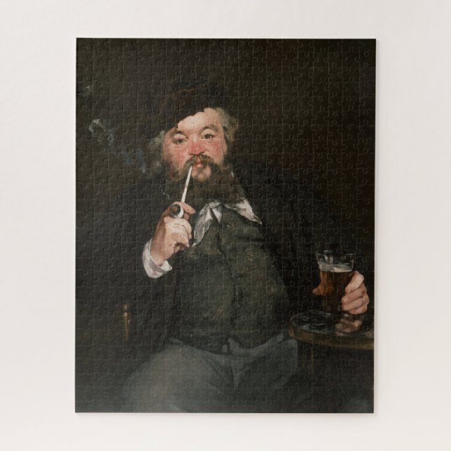 Quebra-cabeça Edouard Manet - Um Bom Copo de Cerveja / Boca de F (Vertical)