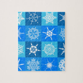 Quebra-cabeça Edredão do floco de neve