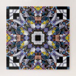 Quebra-cabeça Edredão louca do Fractal