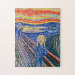Quebra-cabeça Edvard Munch - Gritar 1895