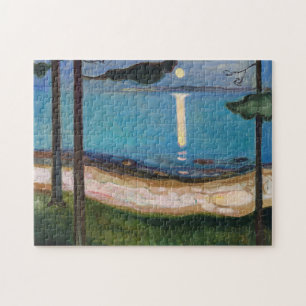 Quebra-cabeça Edvard Munch - Lua