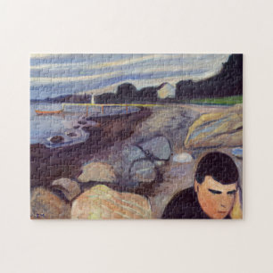 Quebra-cabeça Edvard Munch - Melancholy