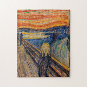 Quebra-cabeça Edvard Munch - O Gritar 1893