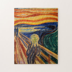 Quebra-cabeça Edvard Munch - O Gritar 1910