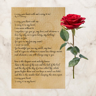 Quebra-cabeça EE Cummings Poem