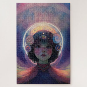 Quebra-cabeça Eethal Fantasy Celestial Child Dream Guardian