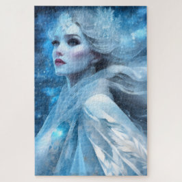 Quebra-cabeça Eethal Frozen Snow Queen Fantasy Art