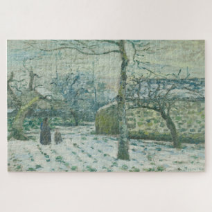 Quebra-cabeça Efeito de Neve em Montfoucault por Camille Pissarr