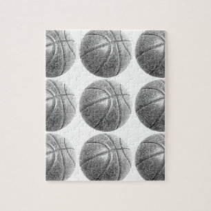 Quebra-cabeça Efeito Lápis de Basquete