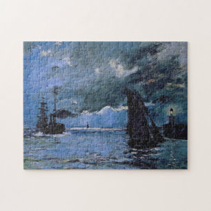 Quebra-cabeça Efeito Noturno, Monet Fine Art