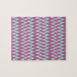 Quebra-cabeça efeito zigzag ikat12.ai