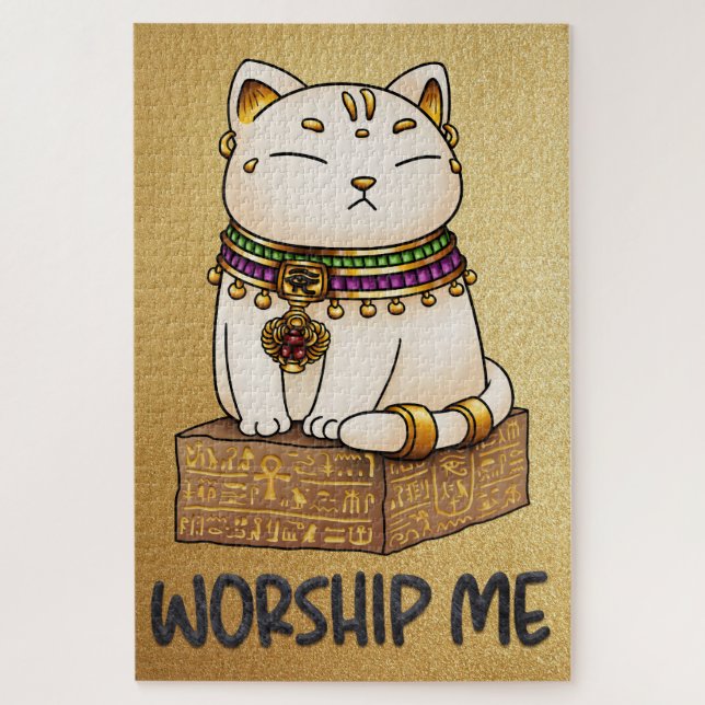 Quebra-cabeça Egípcio Deus Bastet Culto Me (Vertical)