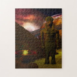 Quebra-cabeça Egito Ascensão 3D Arte Digital