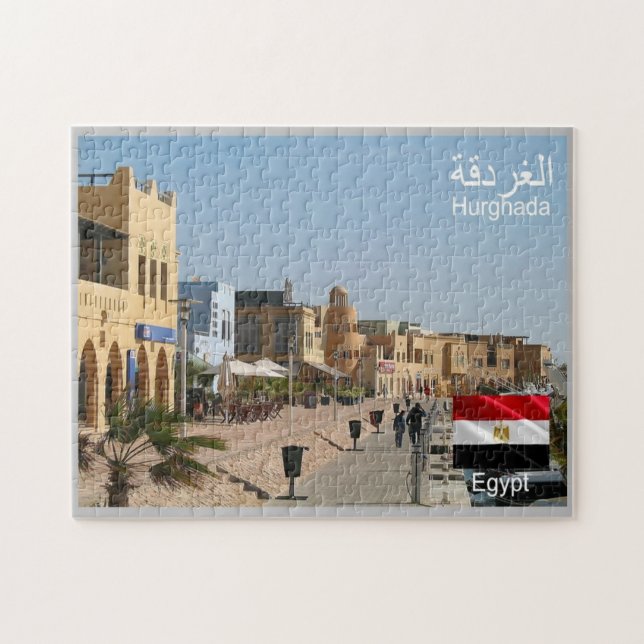Quebra-cabeça Egito - Hurgada - El Ghardaqah - (Horizontal)