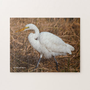 Quebra-cabeça Egret do Excelente Elegante nas Leeds