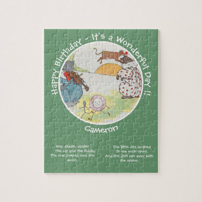 Quebra-cabeça Ei Diddle Diddle Coleção de Festas de aniversário (Vertical)