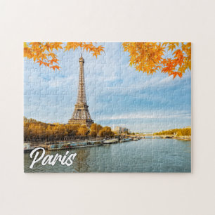 Quebra-cabeça Eiffel Tower, Paris, França