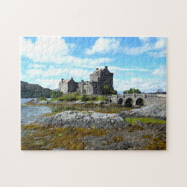 Quebra-cabeça Eilean Donan Castle (Horizontal)