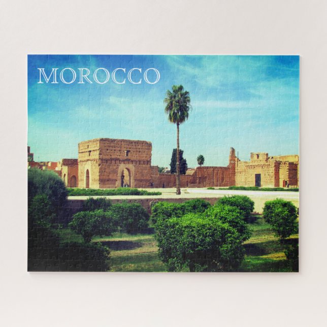 Quebra-cabeça el badi morocco (Horizontal)