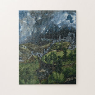 Quebra-cabeça EL GRECO - vista de Toledo 1596