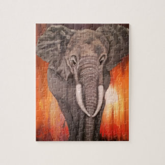 Quebra-cabeça Elefante