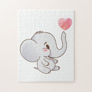 Quebra-cabeça Elefante Cinto