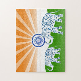 Quebra-cabeça Elefante indiano