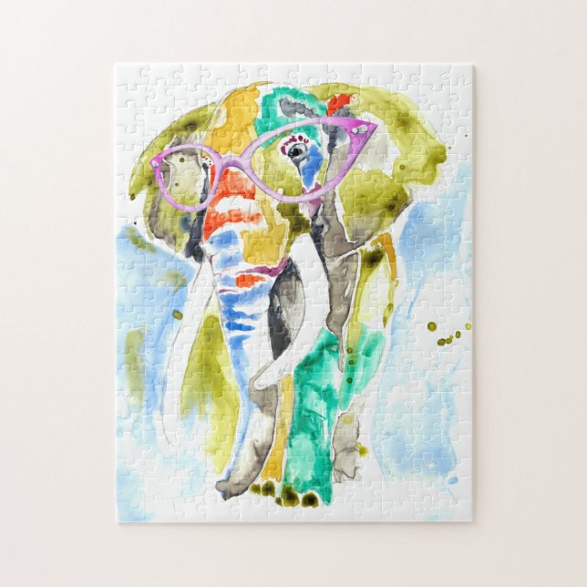 Quebra-cabeça Elefante Smarty Pants (Vertical)