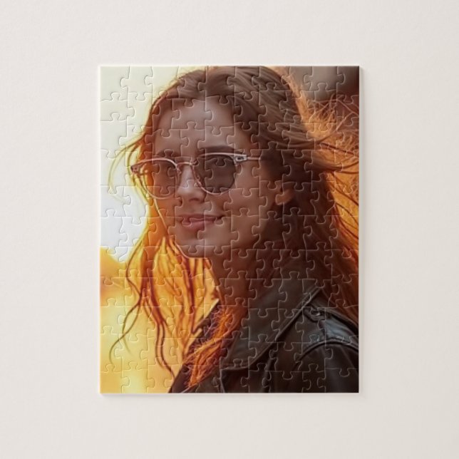 Quebra-cabeça Elegância da hora do ouro (Vertical)