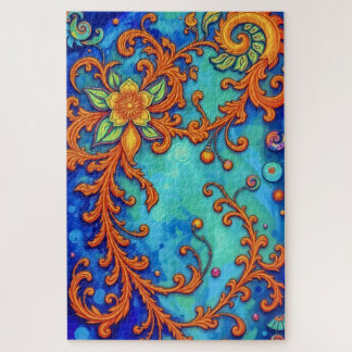 Quebra-cabeça Elegância Floral