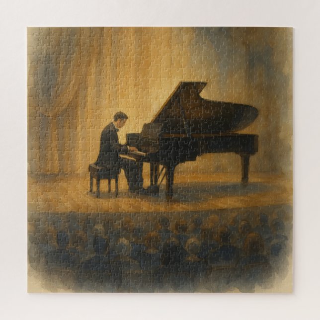 Quebra-cabeça Elegant Grand Piano Concert (Vertical)