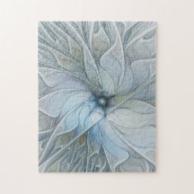 Elegante Beleza Arte Fractal Abstrata Moderna Flor