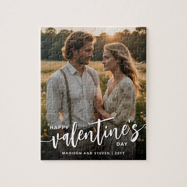 Quebra-cabeça Elegante de Feliz dia de os namorados de Fotografi (Vertical)