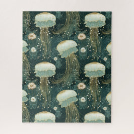 Quebra-cabeça Elegante Jellyfish