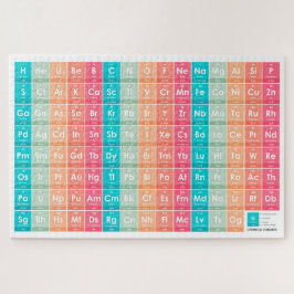 Quebra-cabeça Elementos da Mesa Periódica 1014 Peças