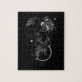 Quebra-cabeça Elephant onTour