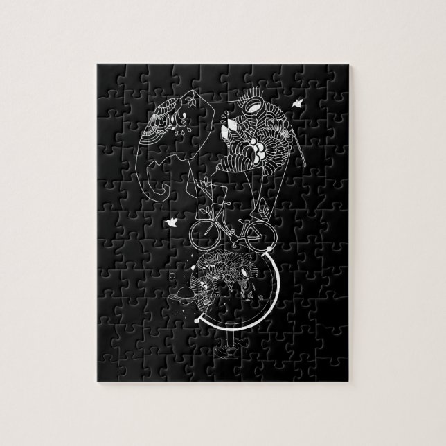 Quebra-cabeça Elephant onTour (Vertical)