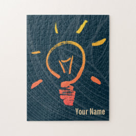 Quebra-cabeça Elétrico inteligente da lâmpada de luz retrorrefle