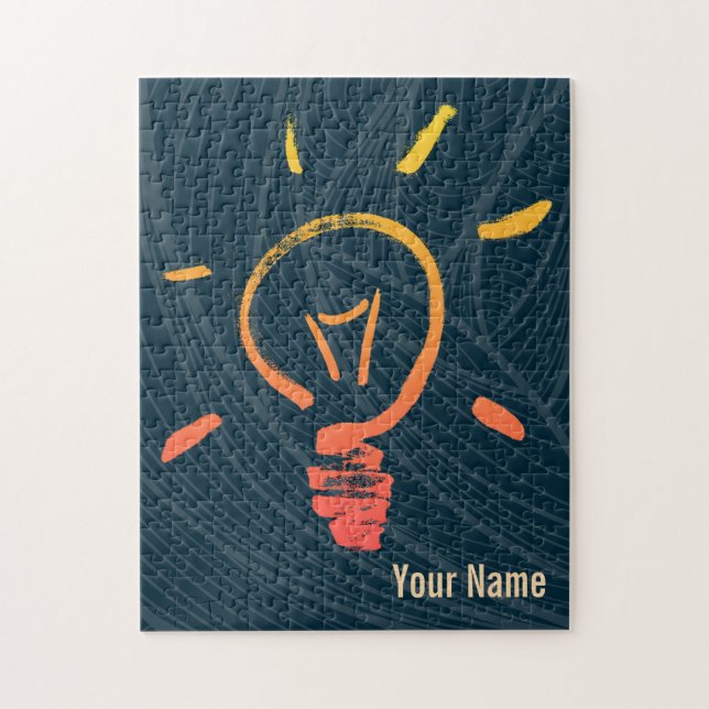 Quebra-cabeça Elétrico inteligente da lâmpada de luz retrorrefle (Vertical)