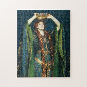Quebra-cabeça Ellen Terry como Lady Macbeth por John Singer Sarg