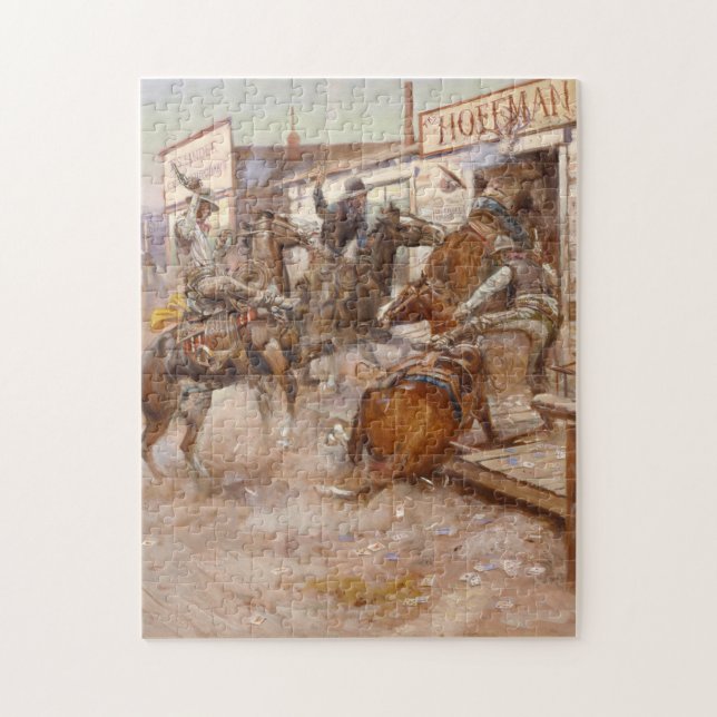 Quebra-cabeça Em 1909 - Charles Marion Russell (Vertical)