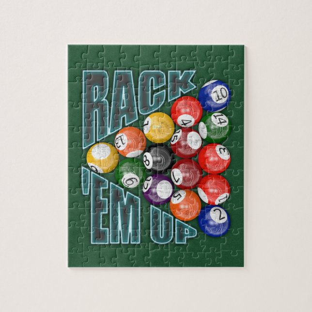 Quebra-cabeça Em da cremalheira acima (Vertical)