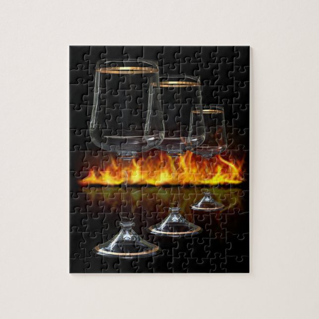 Quebra-cabeça Em Glass Cobrir Art (Vertical)