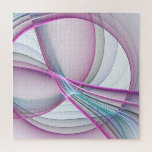 Quebra-cabeça Em movimento, Arte Fractal Colorida Abstrato Moder