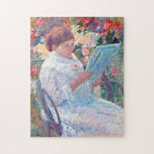 Quebra-cabeça Em um balcão, Mary Cassatt