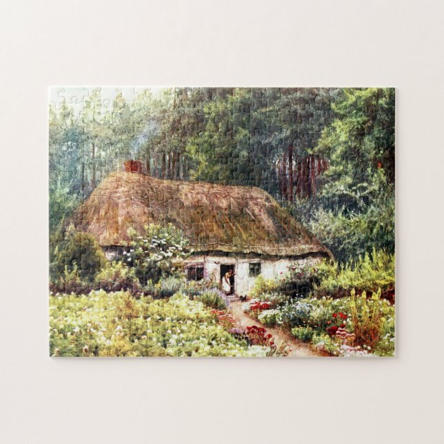 Quebra-cabeça Em Wormley Wood por Helen Allingham (Horizontal)