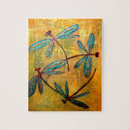 Quebra-cabeça Embaçamento da libélula