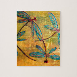 Quebra-cabeça Embaçamento da libélula