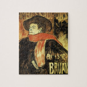 Quebra-cabeça Embaixadores, Aristide Bruant por Toulouse Lautrec